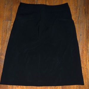 Black business skirt